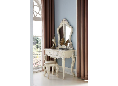 Make-up tafel spiegel compleet set commode kruk slaapkamer nieuw