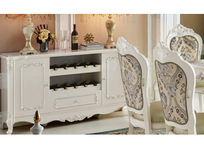 Barokke bar kast vitrine wijnrek toonbank balie bar huisbar antieke stijl