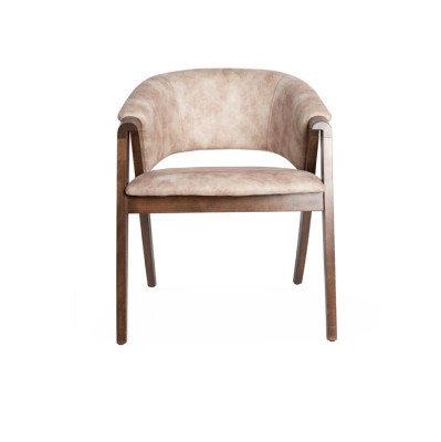 Eetkamerstoelen Hout Luxe Fauteuil Stoel Bruin Leunstoel Woonkamermeubilair Nieuw