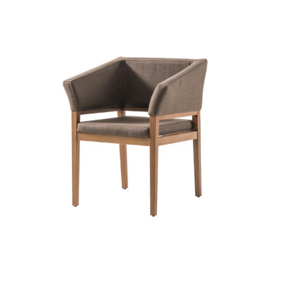 Klassieke fauteuil stoel stijl moderne design meubels zitkussen hout textiel nieuw