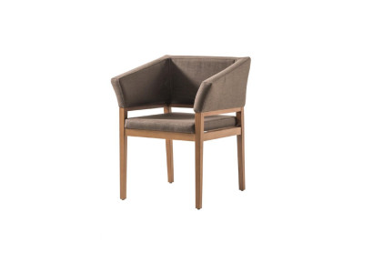 Klassieke fauteuil stoel stijl moderne design meubels zitkussen hout textiel nieuw