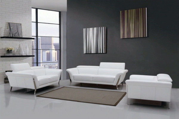 Multifunctionele leren bank zitkussen woonkamer leren set decor bankstel