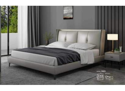 Bed Klassiek Gestoffeerd Bed Luxe Tweepersoons Slaapkamer Hout 180x200