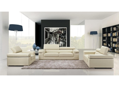 Sofagarnituur Bank 80 20 Bekleding Leer Bank Woonkamer Zit 3+2+1 Set