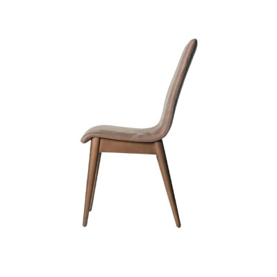 Ligstoelen gestoffeerde stoel eetkamer restaurant praktijkinrichting stof kantoor