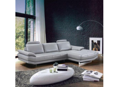 Leren bank bank woonlandschap hoekbank hoekgroep design modern sofa 1508