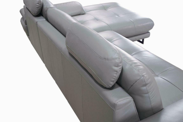 Leren bank bank woonlandschap hoekbank hoekgroep design modern sofa 1508