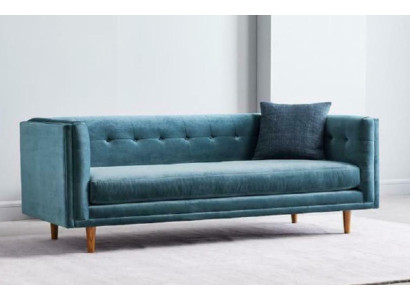 Woonlandschap Stoffen Bank 3-zits Relaxstoel Design Bank Lounge Banken Textiel