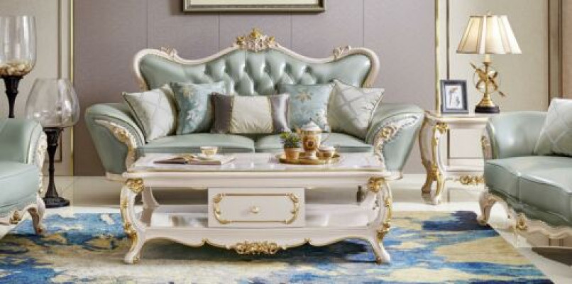 Designbank 3-zits Chesterfield bank Beklede banken Chesterfield zitbank Massief hout