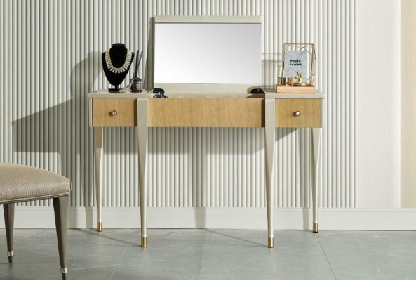 Make-up tafel Make-up commode Cosmetica consoles Kaptafel Massief hout