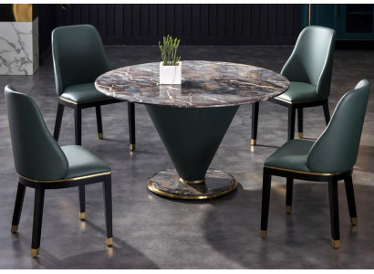 Ronde zuilentafels ontwerp tafel steen meubels eetkamer ronde eettafels modern.