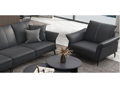 Fauteuil Relax Stof Lounge Luxe TV Club Fauteuil Bekleed Zitbank Design Bank