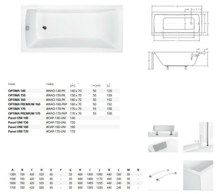 Douche Douchebak Douchebak Acrylbadkuip Douchebak Vlakke Afvoerset Afvoer