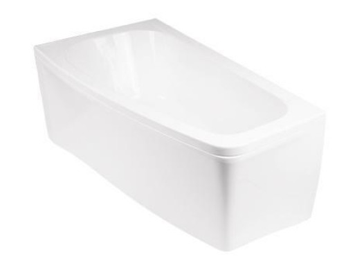 Badkamer Rechthoekige Hoekbaden Badkuipen Wit Afgeronde Hoekbad Nieuw