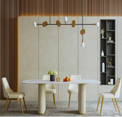 Luxe tafel Metaal Eettafel Mega Design Tafels Metaal Eetkamer Meubels Eettafel