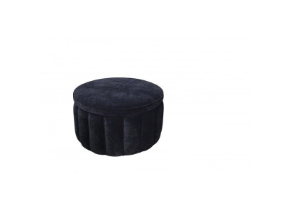 Hocker Rund Chesterfield Pouf Voetenbank Poef Gestoffeerde voetenbank Zithocker