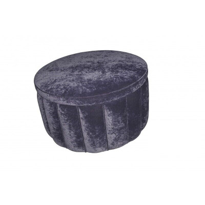 Hocker Rund Chesterfield Pouf Voetenbank Poef Gestoffeerde voetenbank Zithocker
