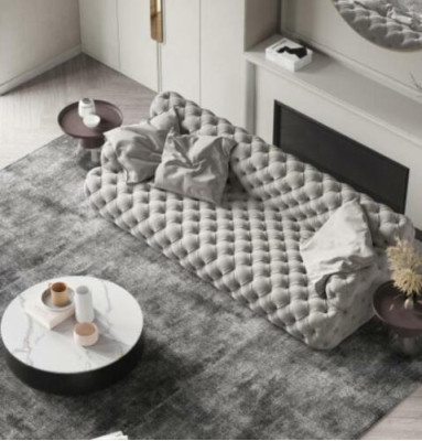 Leder bankstel 3+2 zitsbank Chesterfield stoelontwerp bank lounge bankstellen