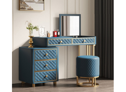 Kaptafel kaptafel make-uptafel kruk spiegel nachtkastjes