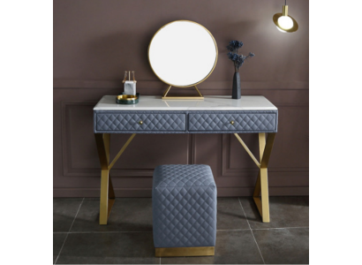 Schminktafels Consoles Tafel Slaapkamer Houten Decoratie Spiegel + Ladenkast