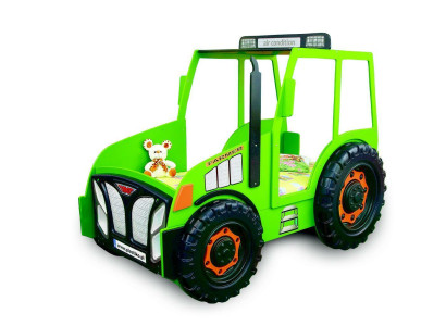 Boer Boer Vrachtwagen Kinder Kinderbed Jeugdbed Bed Tractor Groen Nieuw Bedden