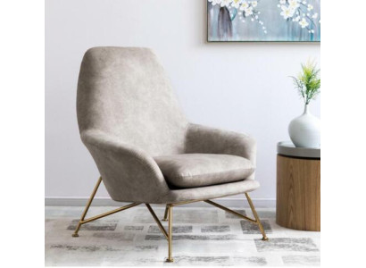 Woonkamer Lounge Club Relax Bank Beige Design Meubels Eetkamer Stoel