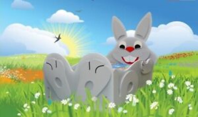 Kinderbed Kinderbed Bed Bedden met matras met diermotief Slaapbed Konijn