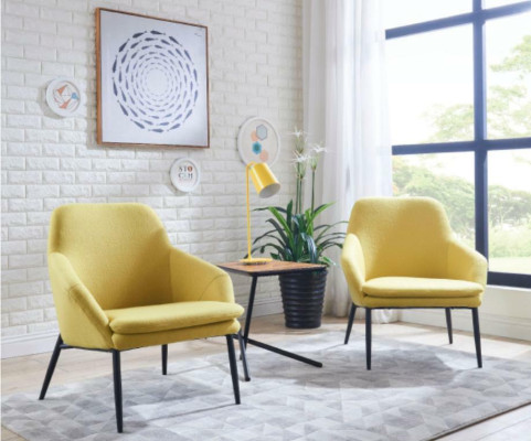 Fauteuil Design Bank Bankstel Relax Stof Lounge Luxe Leder Club Bekleding