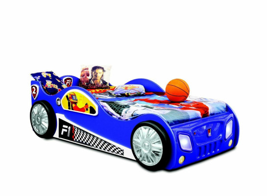 Race auto bed kinder meubels slaapkamer kinderbedden hout + matras