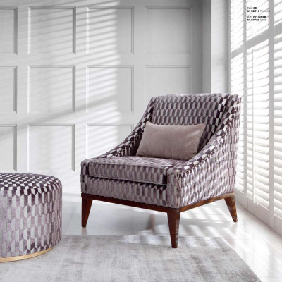Fauteuil oorfauteuil clubstoel cocktails stoel luxe zitplaats woonkamer nieuw