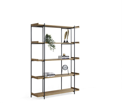 Staande plank Plank Boekenkast Boekenplank Woonkamer Hout Design Nieuw