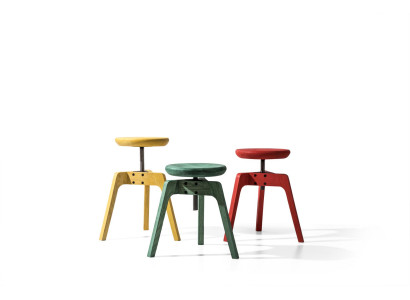 Modern set met 3 luxe designstoelen van hoogwaardig hout.