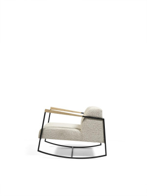 Fauteuil 1-zits Stoffen bekleding Zits Nieuw Luxe Fauteuil Design Lounge