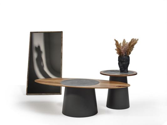 Salontafels Design Meubels Stijl Hout Italiaanse Stijl Tafels Ronde Tafel