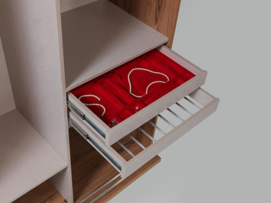Slaapkamer Bed 2x Nachtkastjes 5-delige Set Compleet Design Meubels Luxe