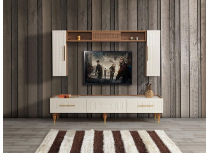 Woonkamer modern stijl luxe meubels woonkamer wandkast 3-dlg.