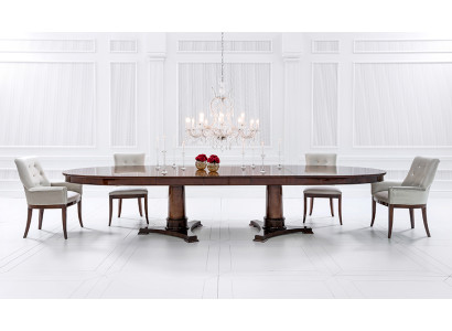 Eetkamerset Eettafel 4 x Stoel Set Set Meubel Tafel Klassieke Eetgroep