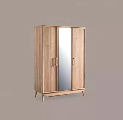 Kledingkast bruin hout Slaapkamer meubels ontwerp Kasten Elegante kast