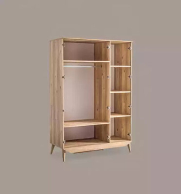 Kledingkast bruin hout Slaapkamer meubels ontwerp Kasten Elegante kast