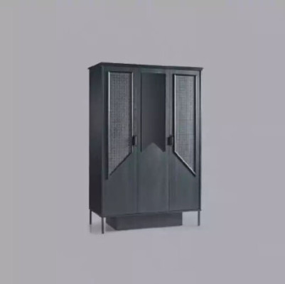 Kledingkast Kast Meubels Slaapkamer Kasten Hout Loft Inrichting Zwart