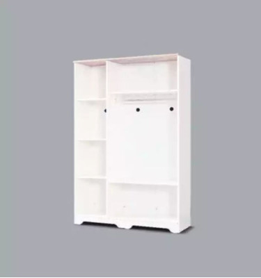 Kledingkast wit hout kasten slaapkamer meubilair design kinderkamer meubels