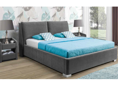 Ontwerp bed slaapkamer bedden textiel leer hotel luxe gestoffeerd huwelijk dubbel