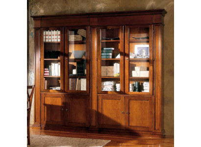 Woonkamer kast Plank Boekenkast Houten archiefkast Kasten Vitrine Italië