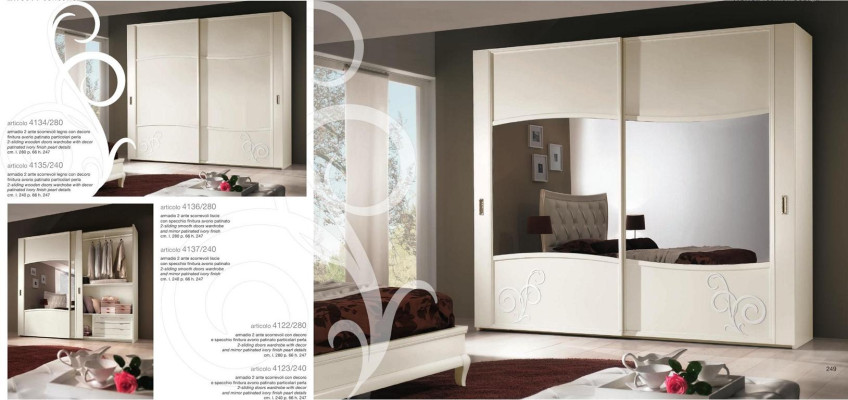 Luxe kledingkast met schuifdeuren Slaapkamerkast Kasten Hout Design