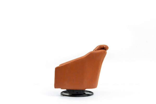 Moderne fauteuil woonkamer oranje stijl meubels ontwerper lounge club 75x90.