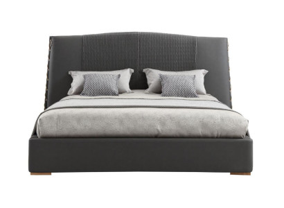 Luxe bed houten bedden bedframe grijs tweepersoonsbed frame bedden tweepersoonsbedden