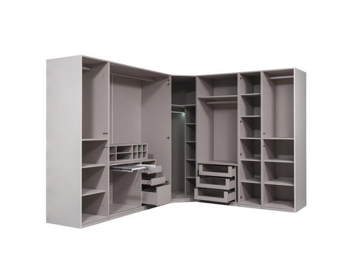 Hoekkast Design Luxe Slaapkamermeubelen Hout Kledingkast Modern