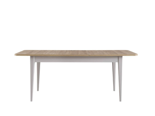 Eetkamer meubels Eetgroep Eetkamer Eettafel Stoelen Hout Grijs Set 9-delig