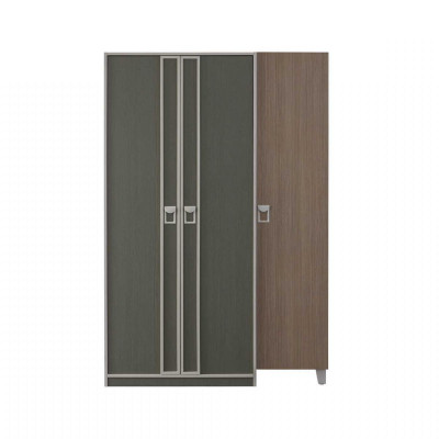 Houten kast kledingkast kinderkast kast hout grijs design