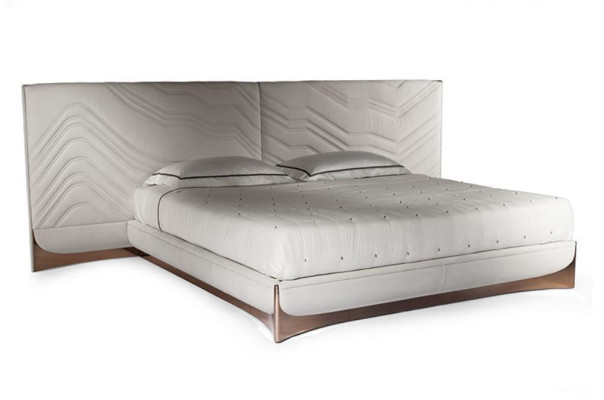 Elegant tweepersoons luxe slaapkamerbed stijlvol bed